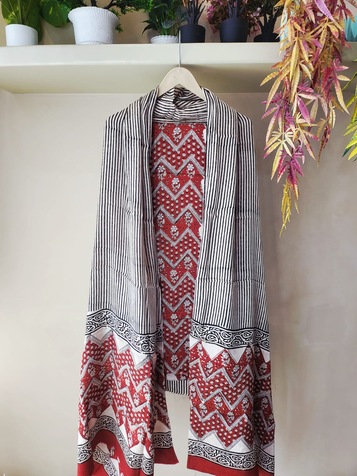 Ajrakh prints Modal silk suits
