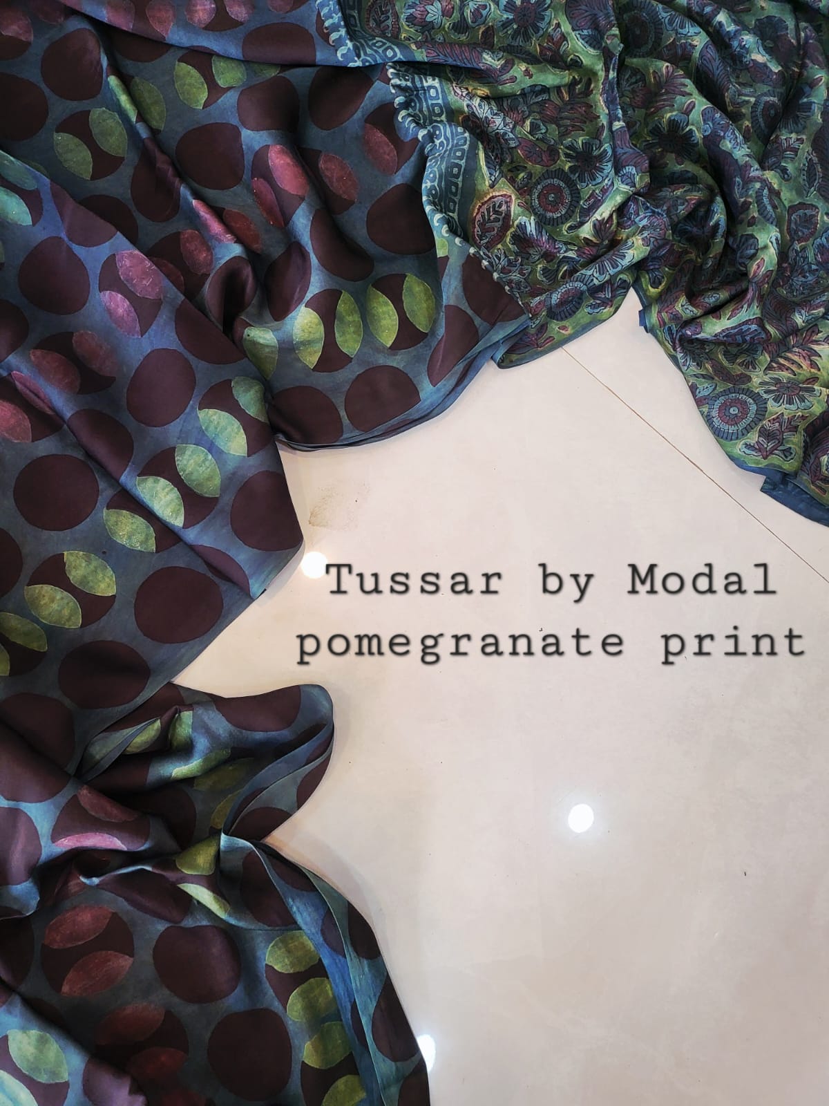 Nashpal Tussar By Modal Silk saree