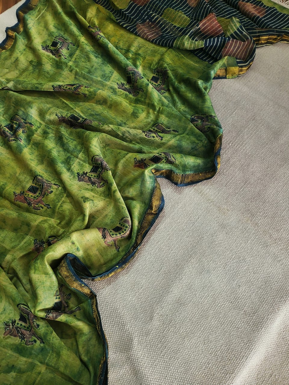 Nashpal Ajrakhs Maheshwari Silk Sarees