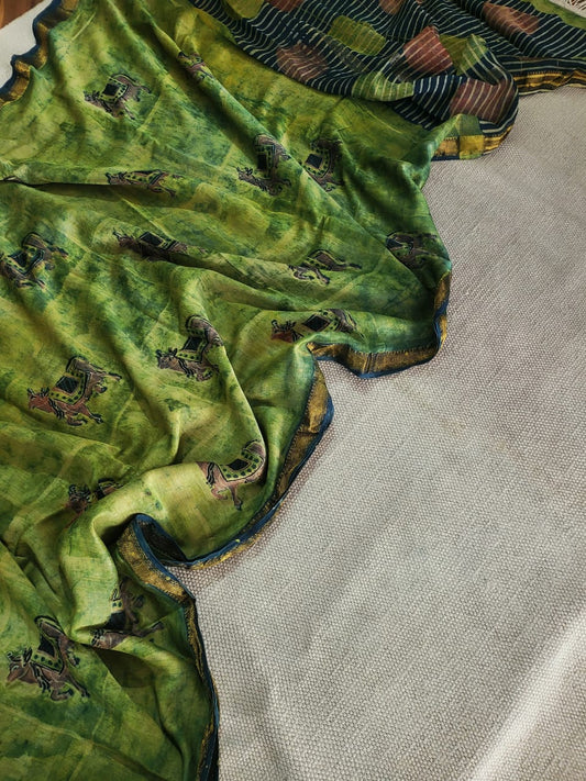 Nashpal Ajrakhs Maheshwari Silk Sarees