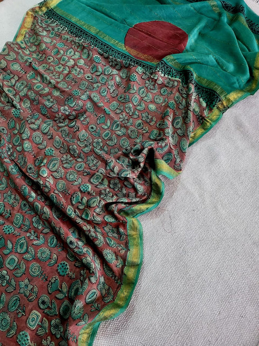 Nashpal Ajrakhs Maheshwari Silk Sarees