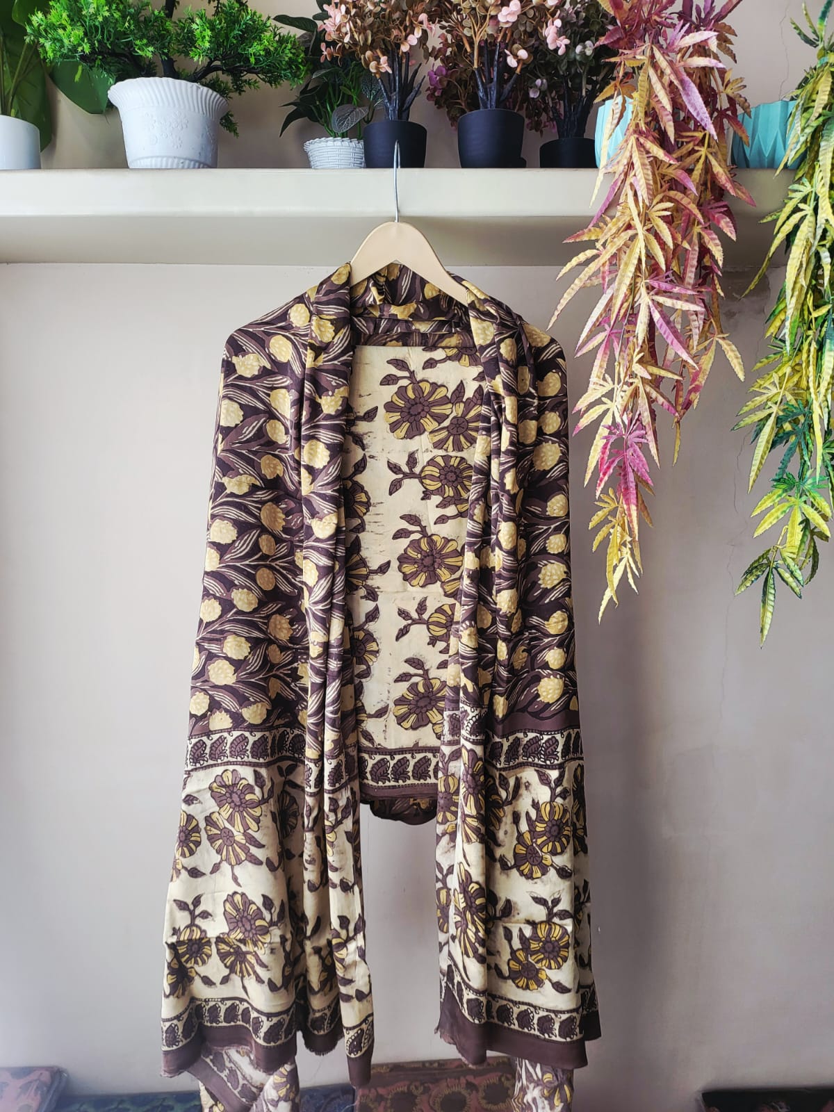 Ajrakh prints Modal silk suits