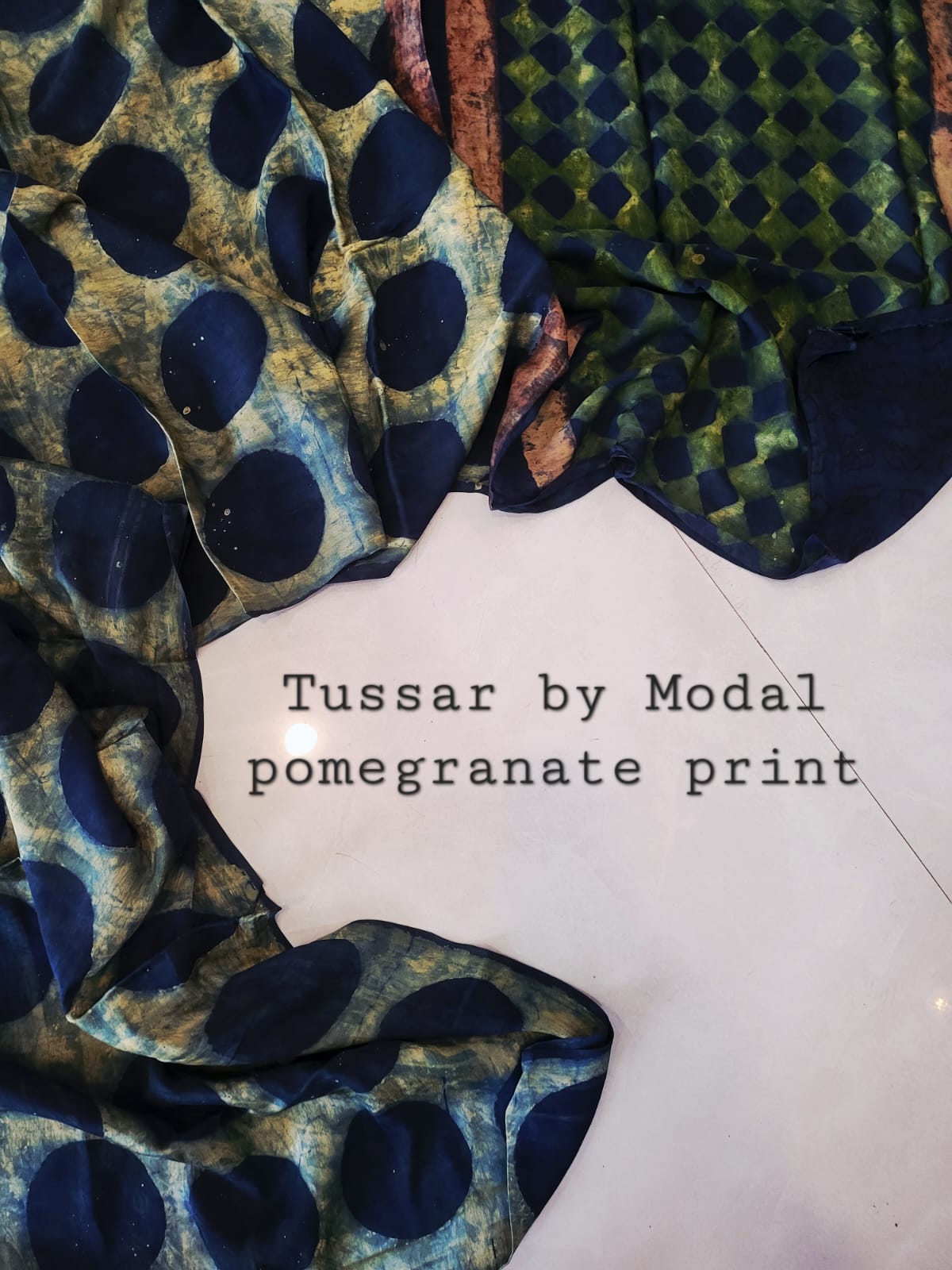 Nashpal Tussar By Modal Silk saree