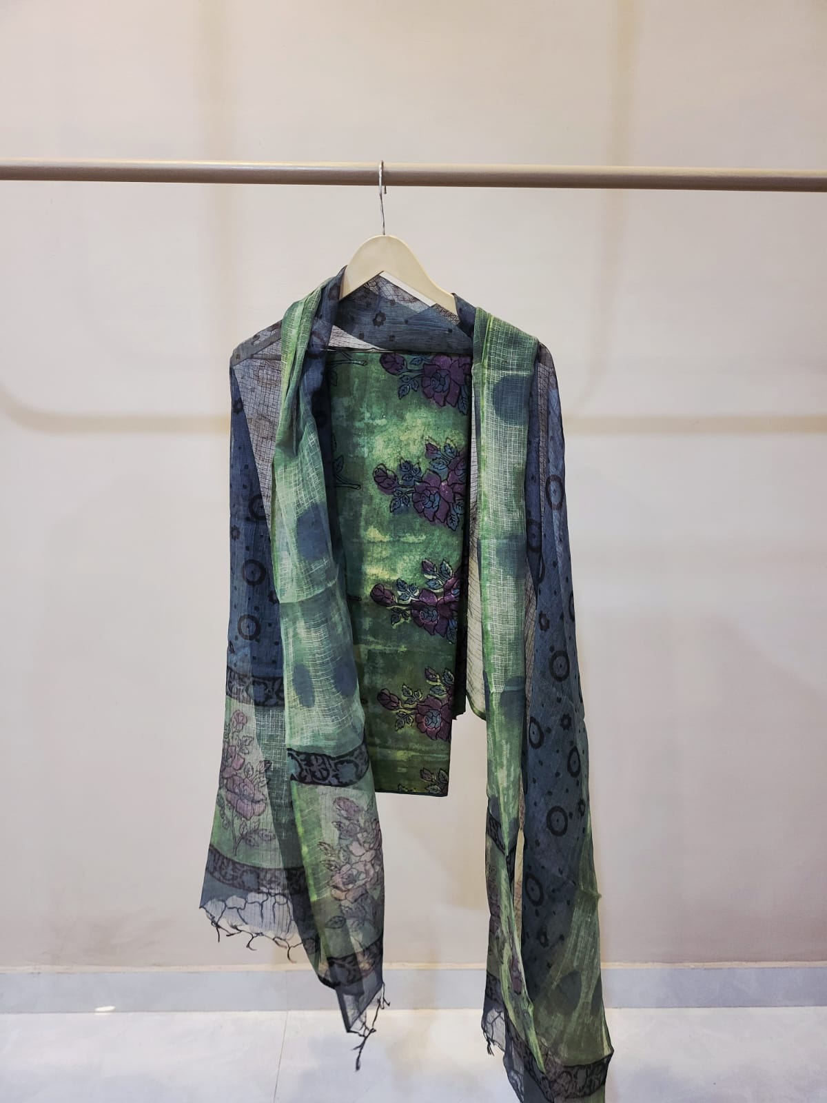 Nashpal kota cotton suits sets