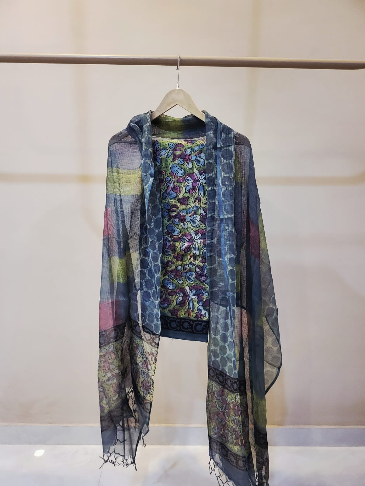 Nashpal kota cotton suits sets