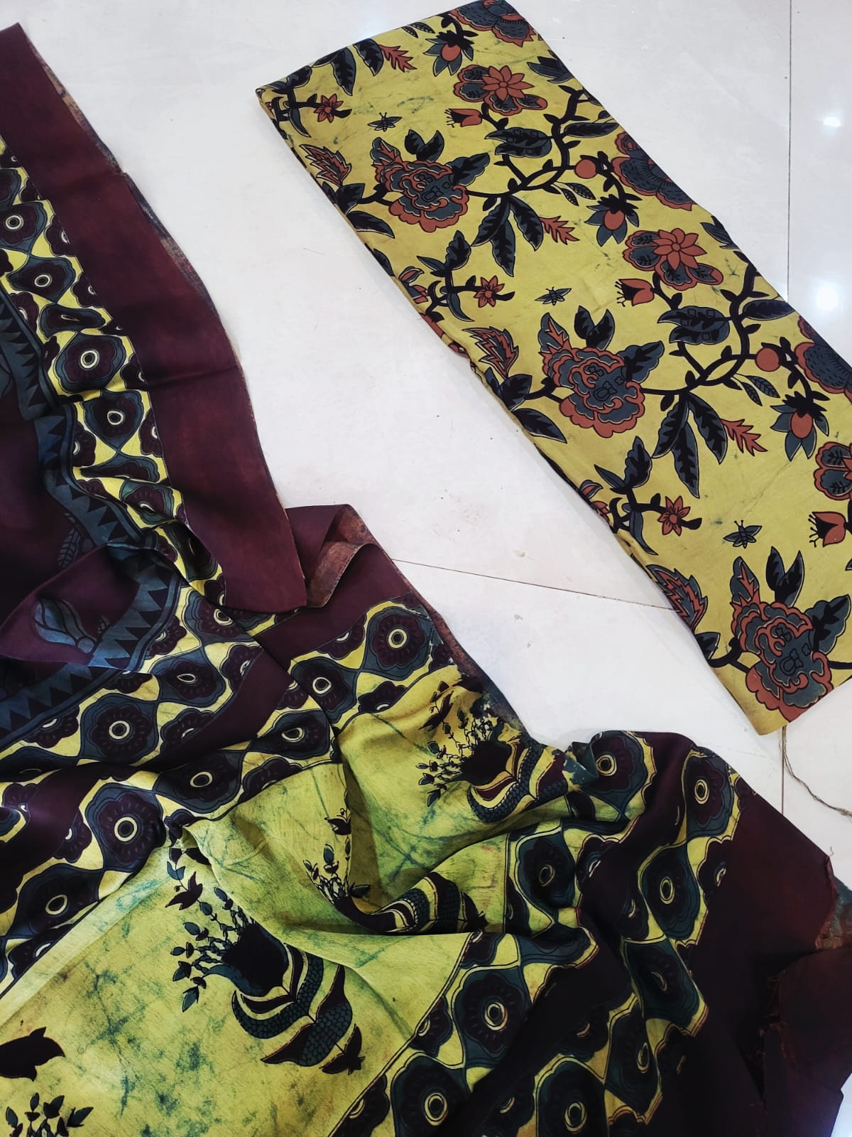 Nashpal Tussar modal silks suits