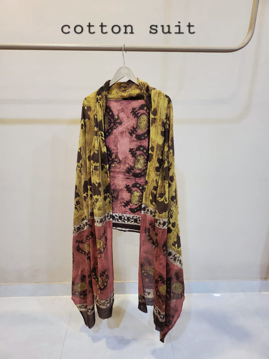 NASHPAL AJRAKH COTTON SUITS