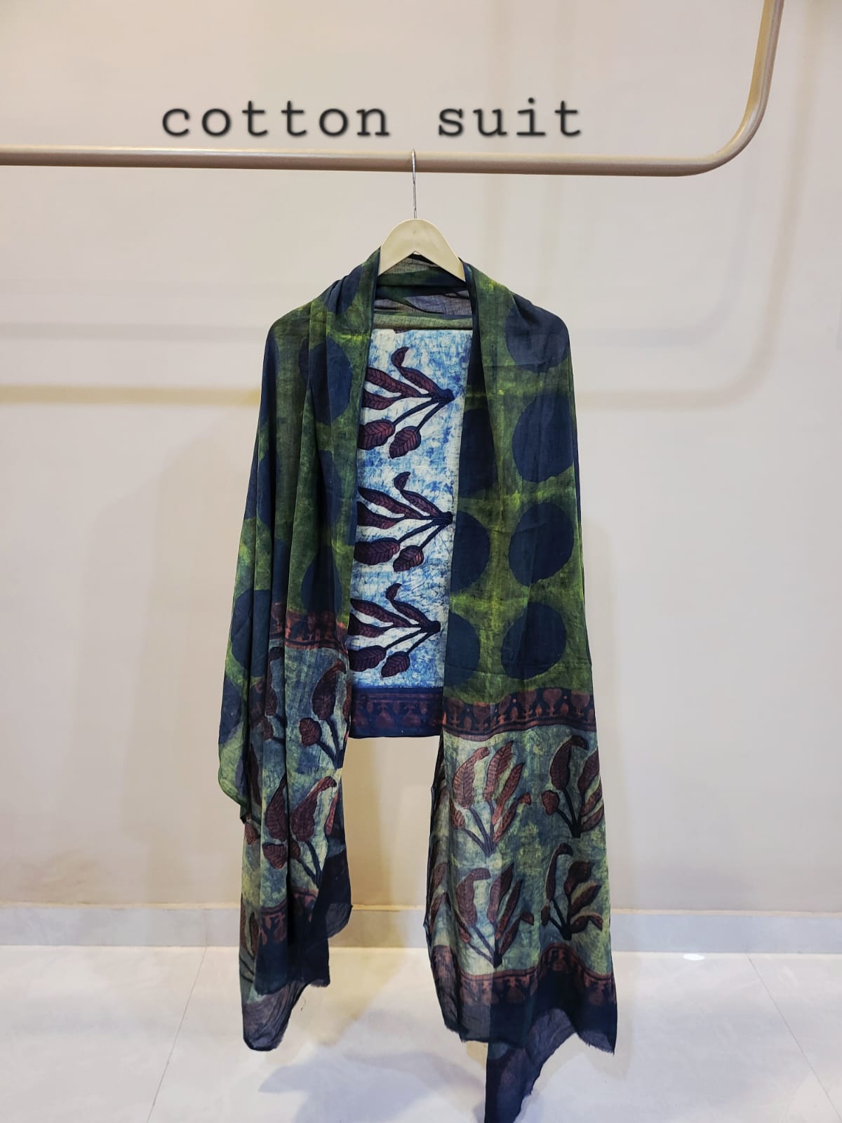 NASHPAL AJRAKH COTTON SUITS