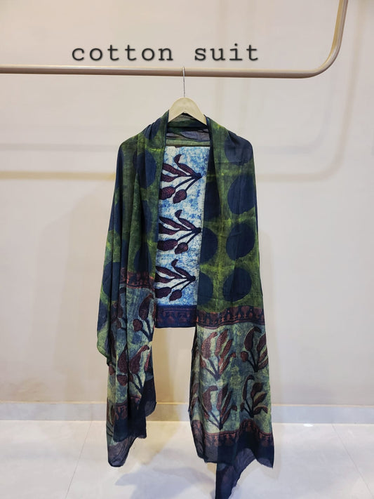 NASHPAL AJRAKH COTTON SUITS