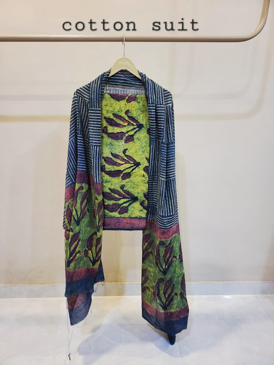 NASHPAL AJRAKH COTTON SUITS