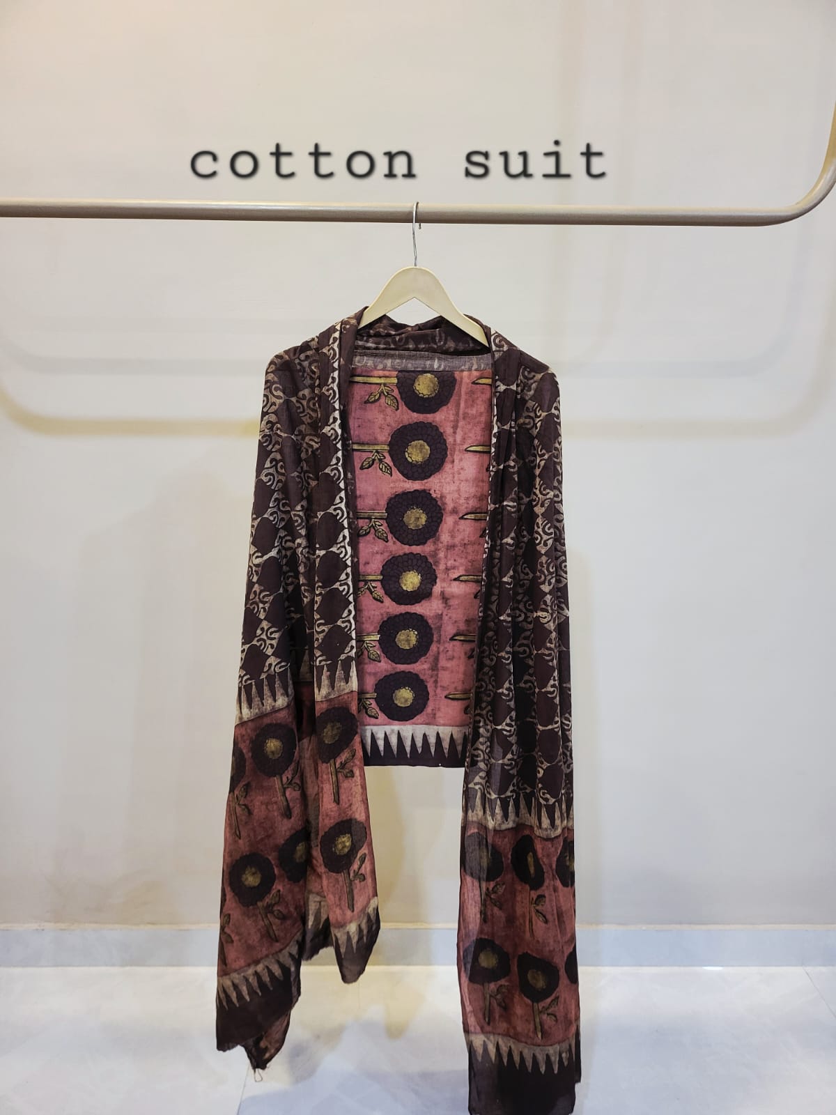 NASHPAL AJRAKH COTTON SUITS