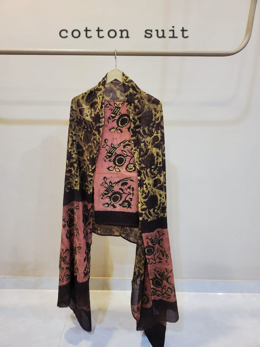 NASHPAL AJRAKH COTTON SUITS