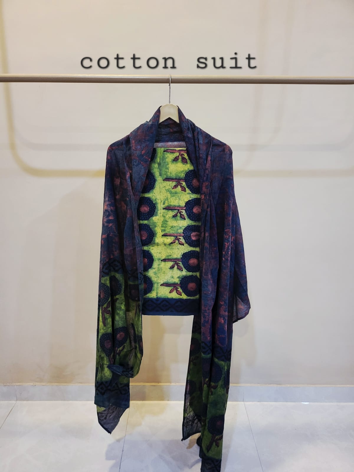 NASHPAL AJRAKH COTTON SUITS
