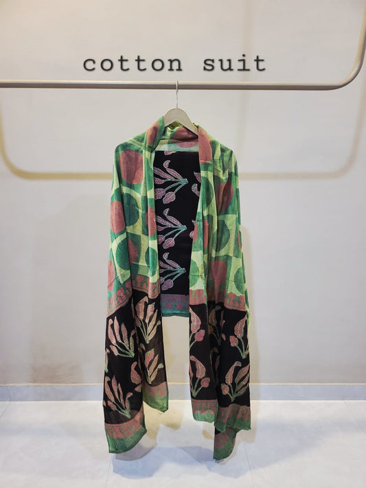 NASHPAL AJRAKH COTTON SUITS