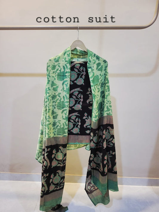 NASHPAL AJRAKH COTTON SUITS