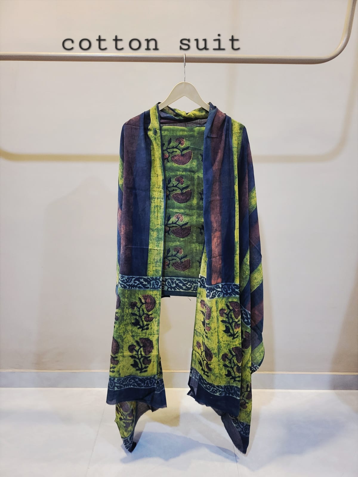 NASHPAL AJRAKH COTTON SUITS