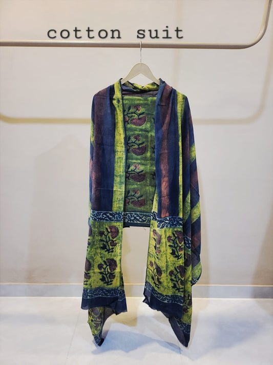 NASHPAL AJRAKH COTTON SUITS