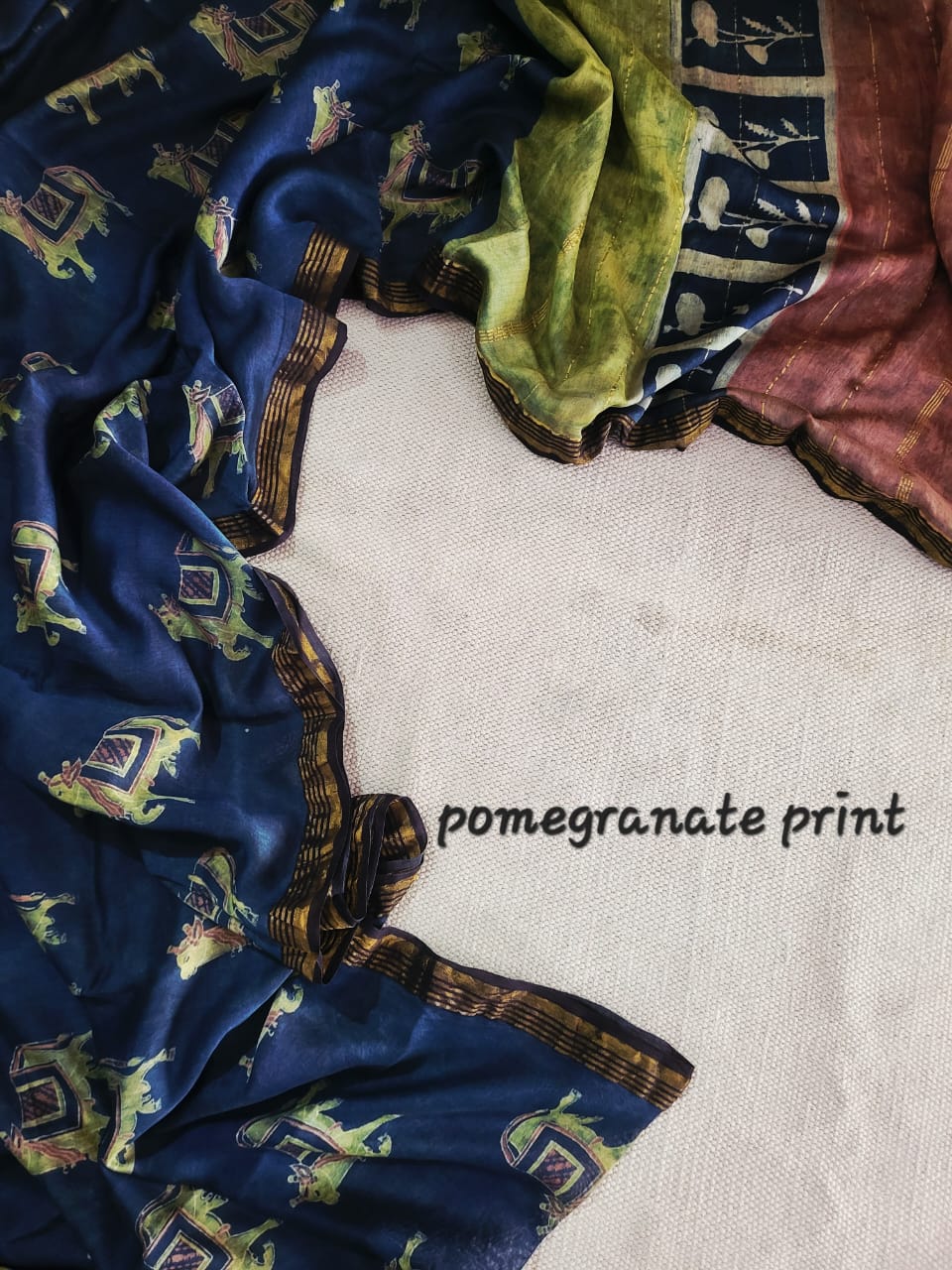 Nashpal Ajrakhs Maheshwari Silk Sarees
