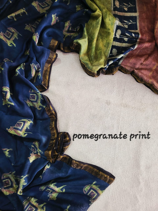 Nashpal Ajrakhs Maheshwari Silk Sarees
