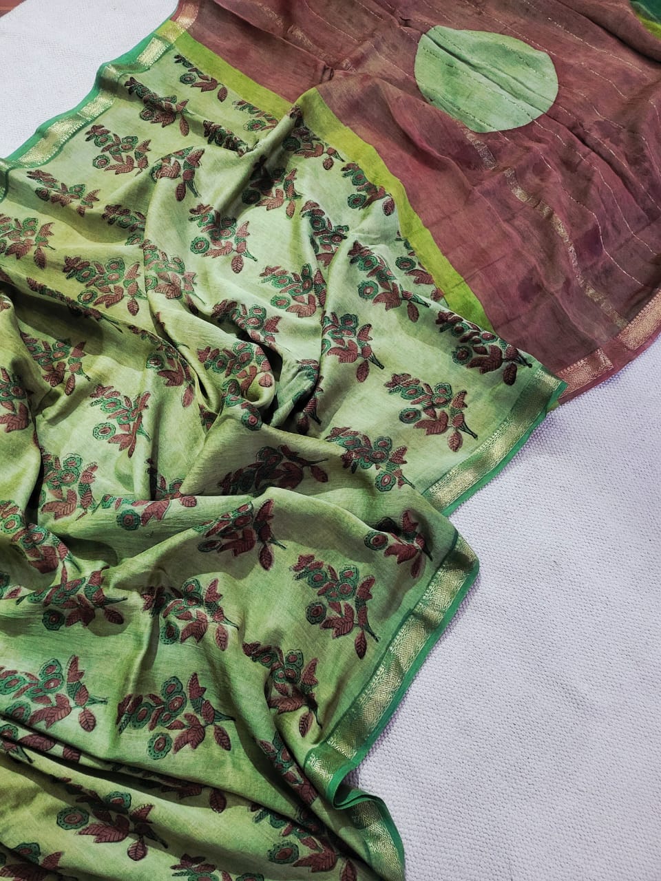 Nashpal Ajrakhs Maheshwari Silk Sarees