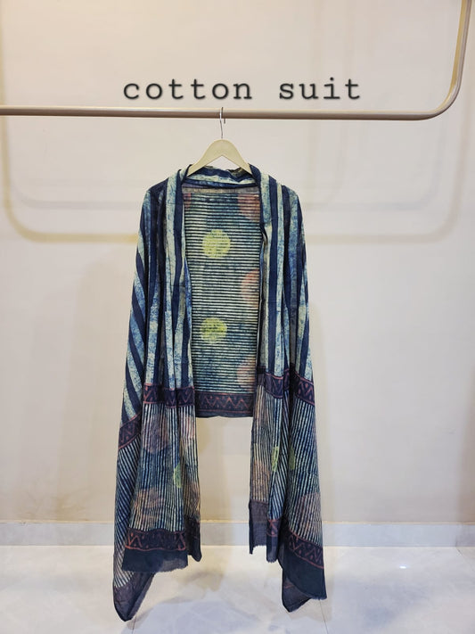 NASHPAL AJRAKH COTTON SUITS
