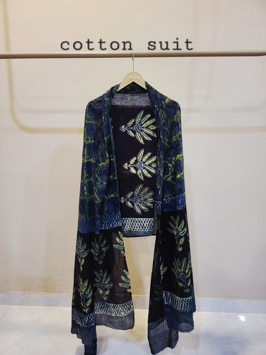 NASHPAL AJRAKH COTTON SUITS