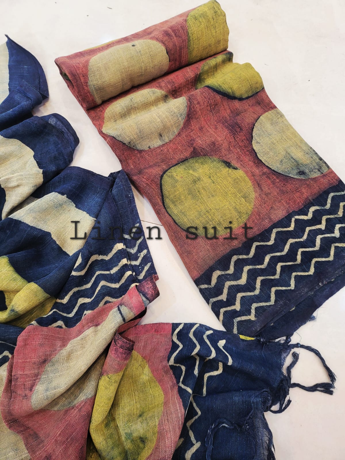 Linen cotton suits