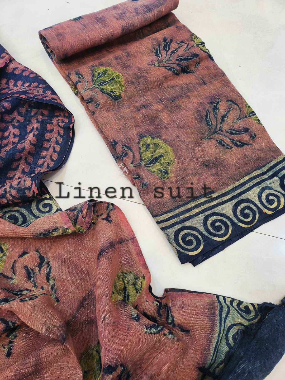 Linen cotton suits