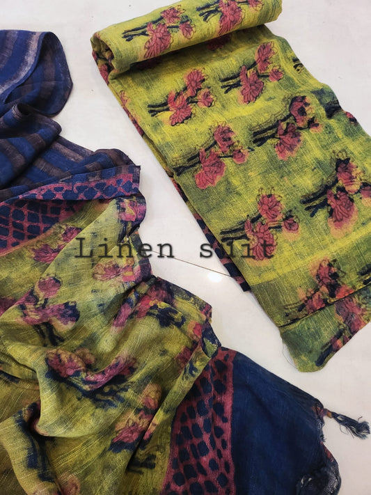 Linen cotton suits