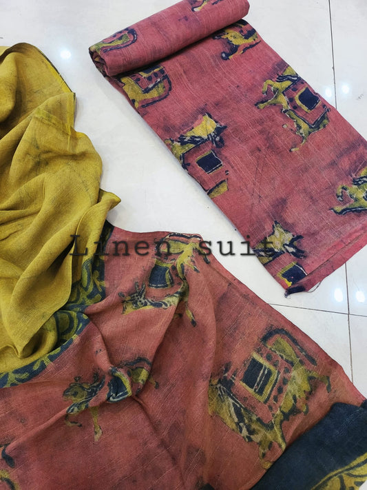 Linen cotton suits