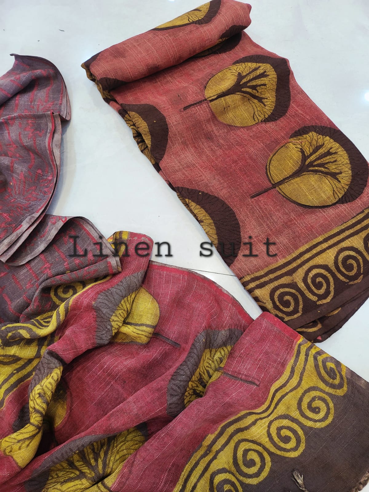 Linen cotton suits