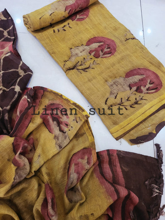 Linen cotton suits