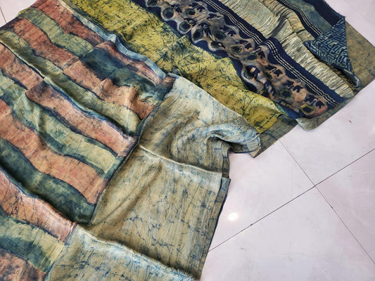Nashpal Tissue lagadi pallu modal silk sarees