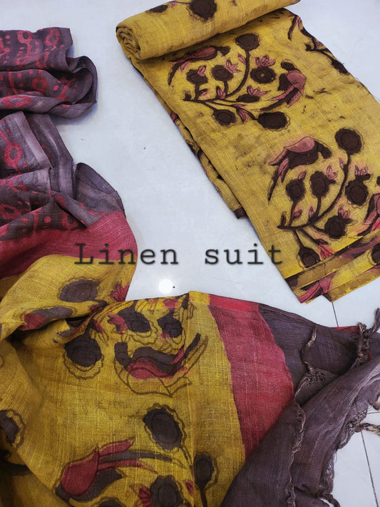 Linen cotton suits