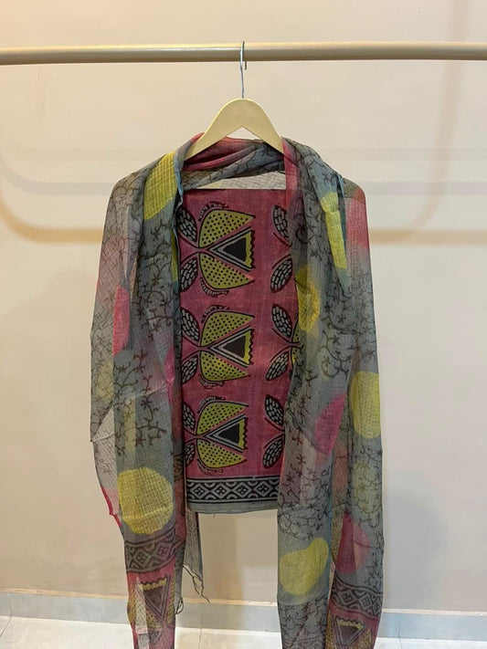 Nashpal kota cotton suits sets
