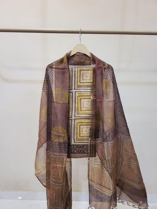 Nashpal kota cotton suits sets
