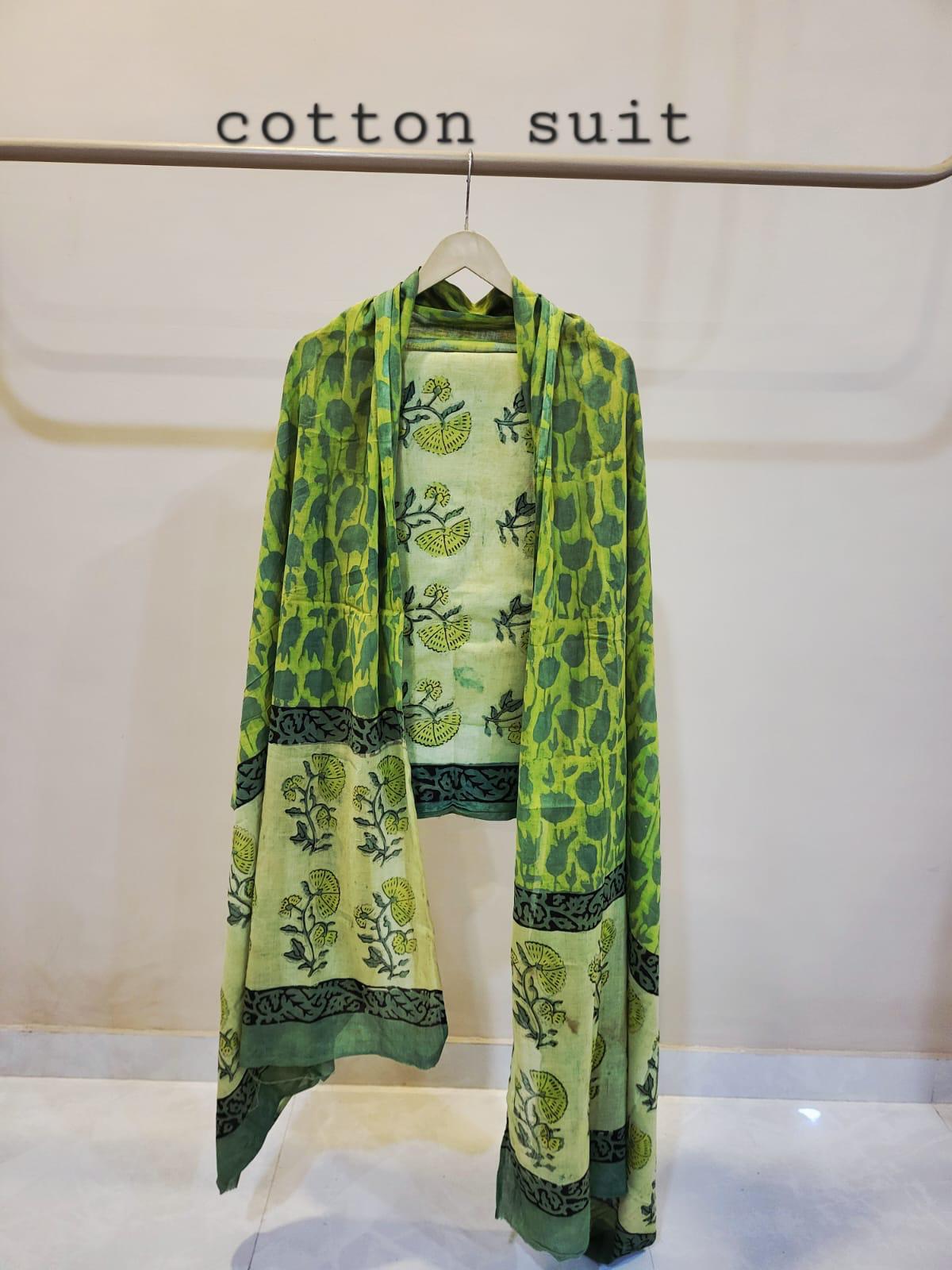 NASHPAL AJRAKH COTTON SUITS
