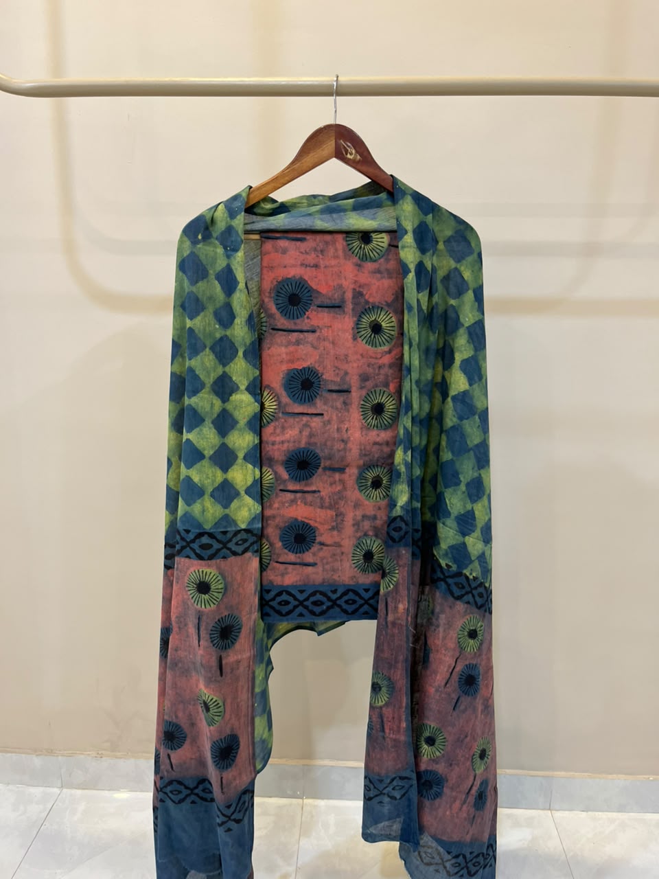 NASHPAL AJRAKH COTTON SUITS