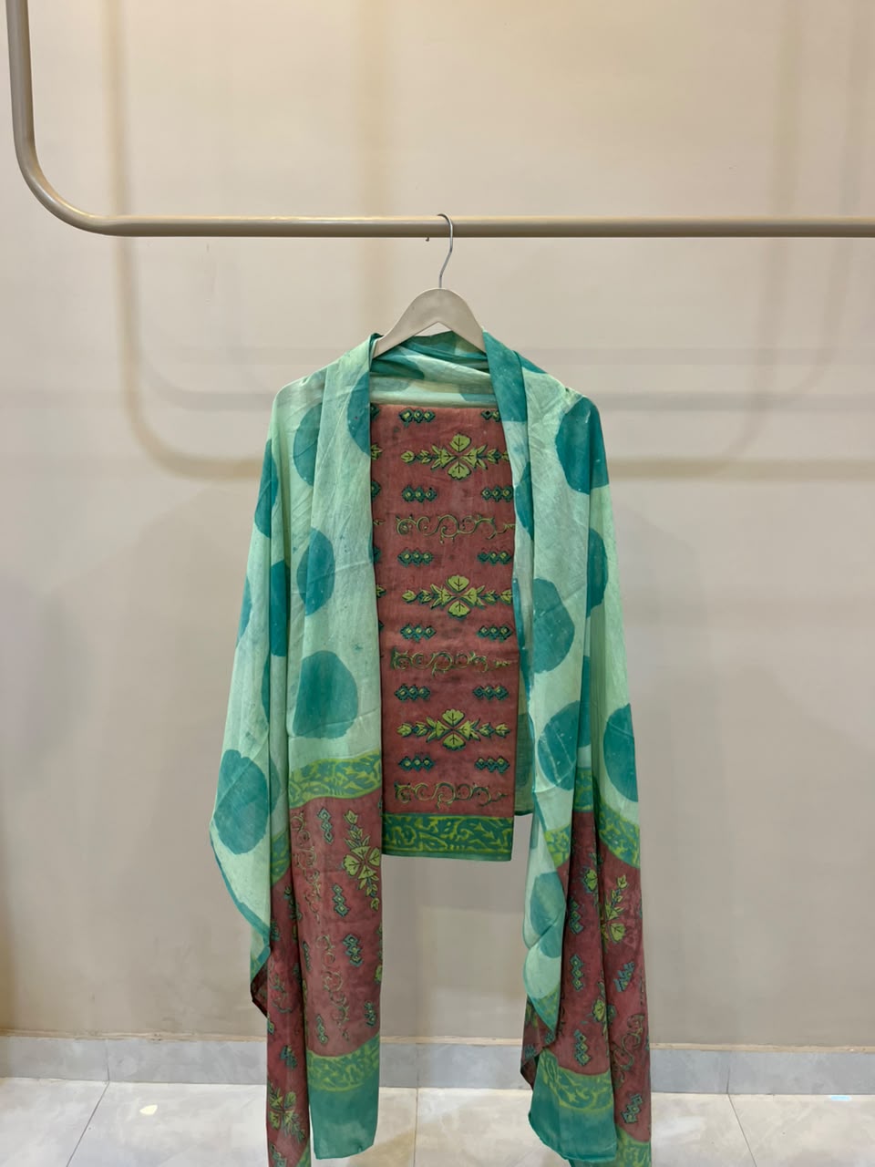 NASHPAL AJRAKH COTTON SUITS