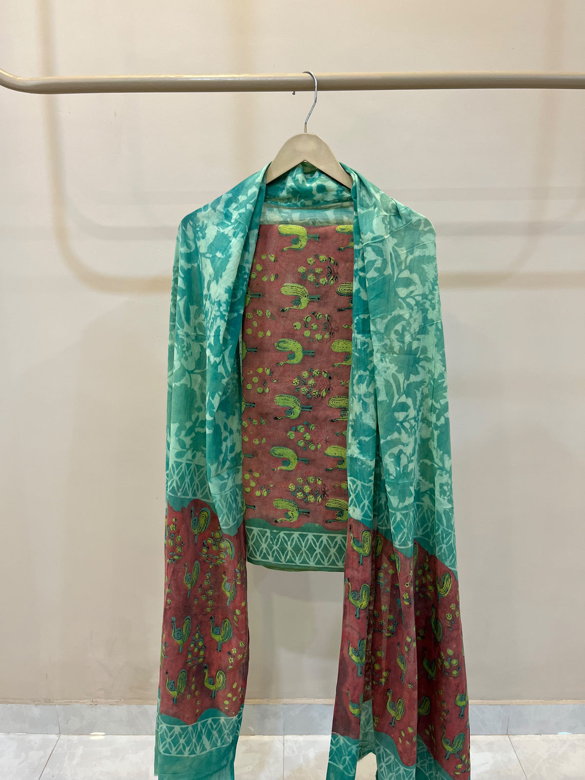 NASHPAL AJRAKH COTTON SUITS