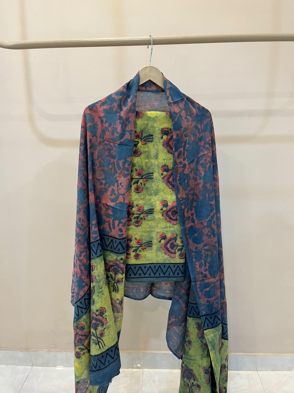 NASHPAL AJRAKH COTTON SUITS