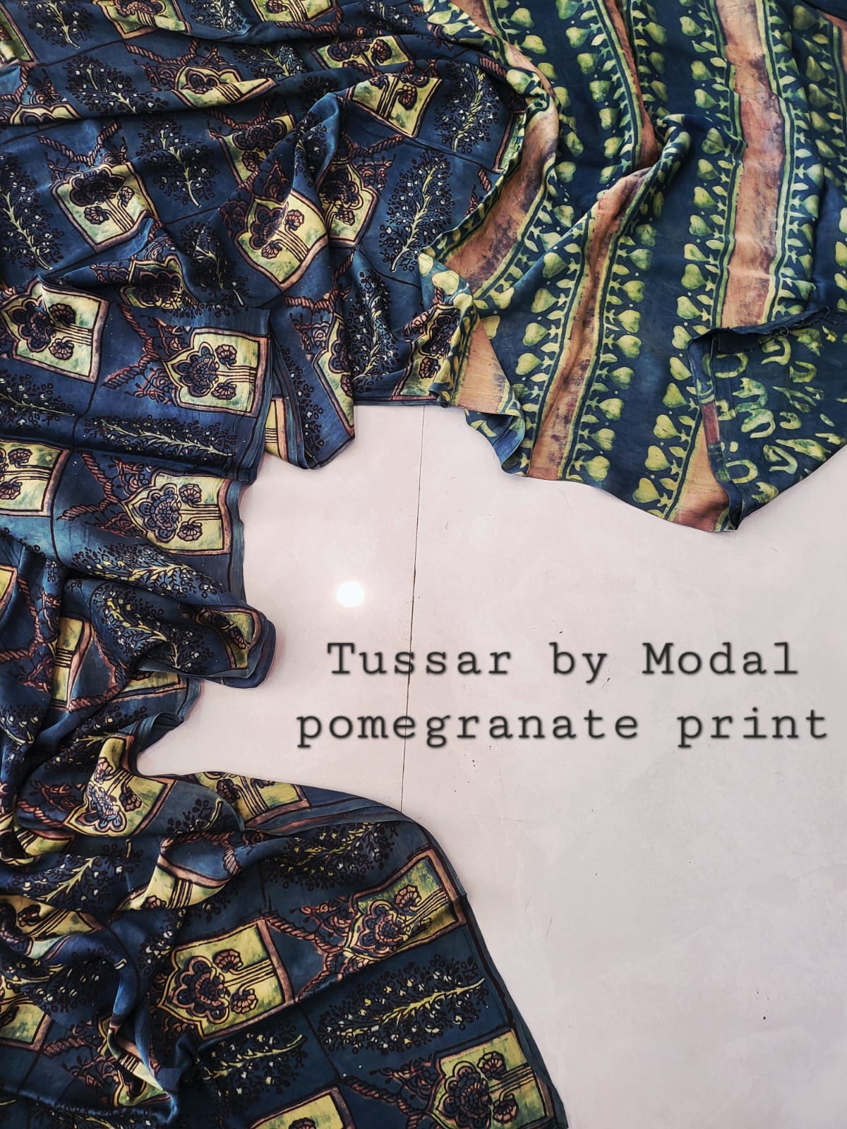 Nashpal Tussar By Modal Silk saree
