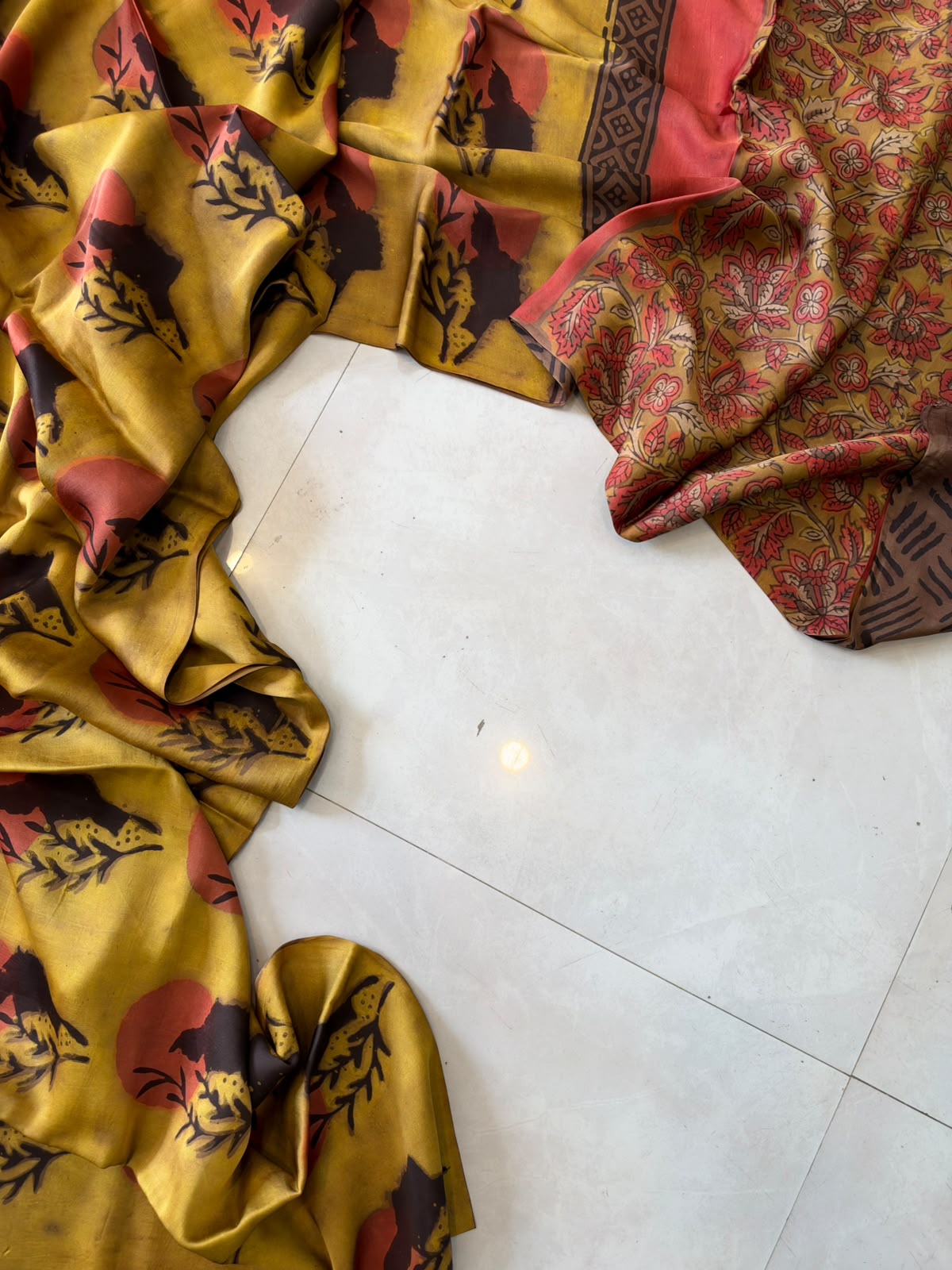 Nashpal Tussar By Modal Silk saree