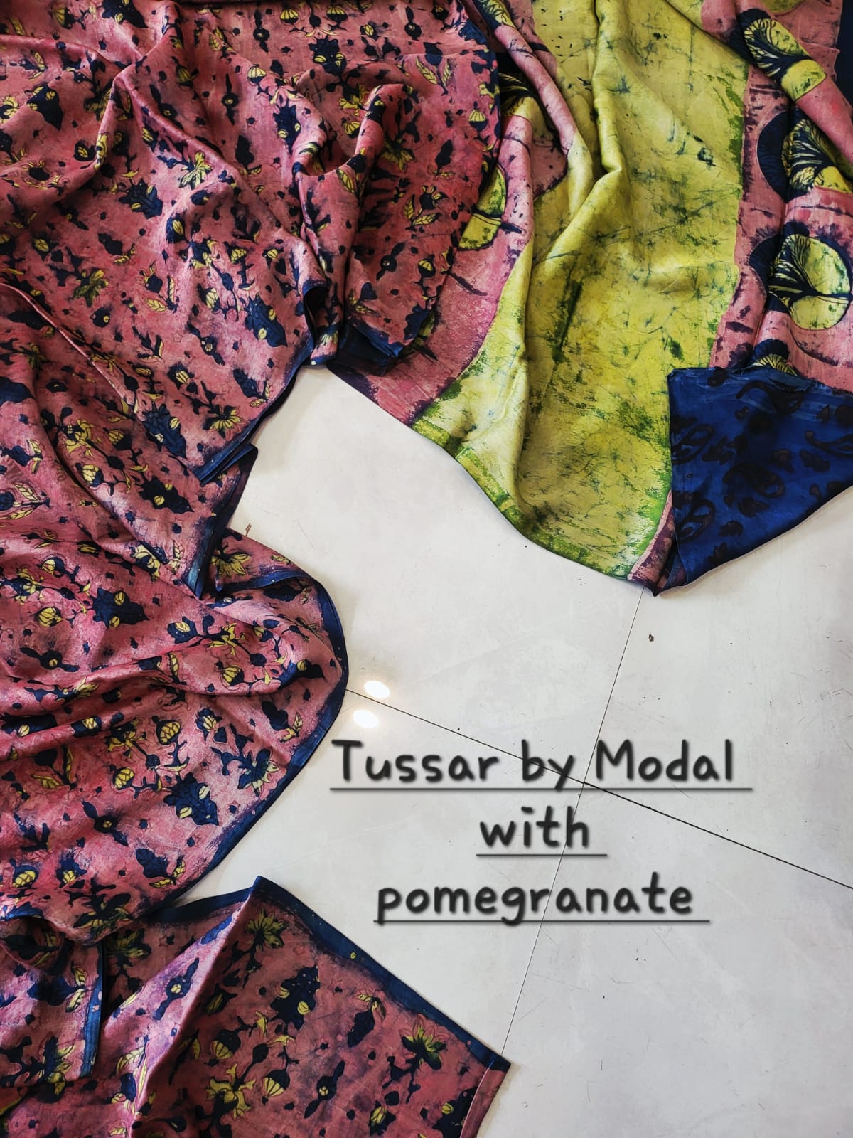 Nashpal Tussar By Modal Silk saree