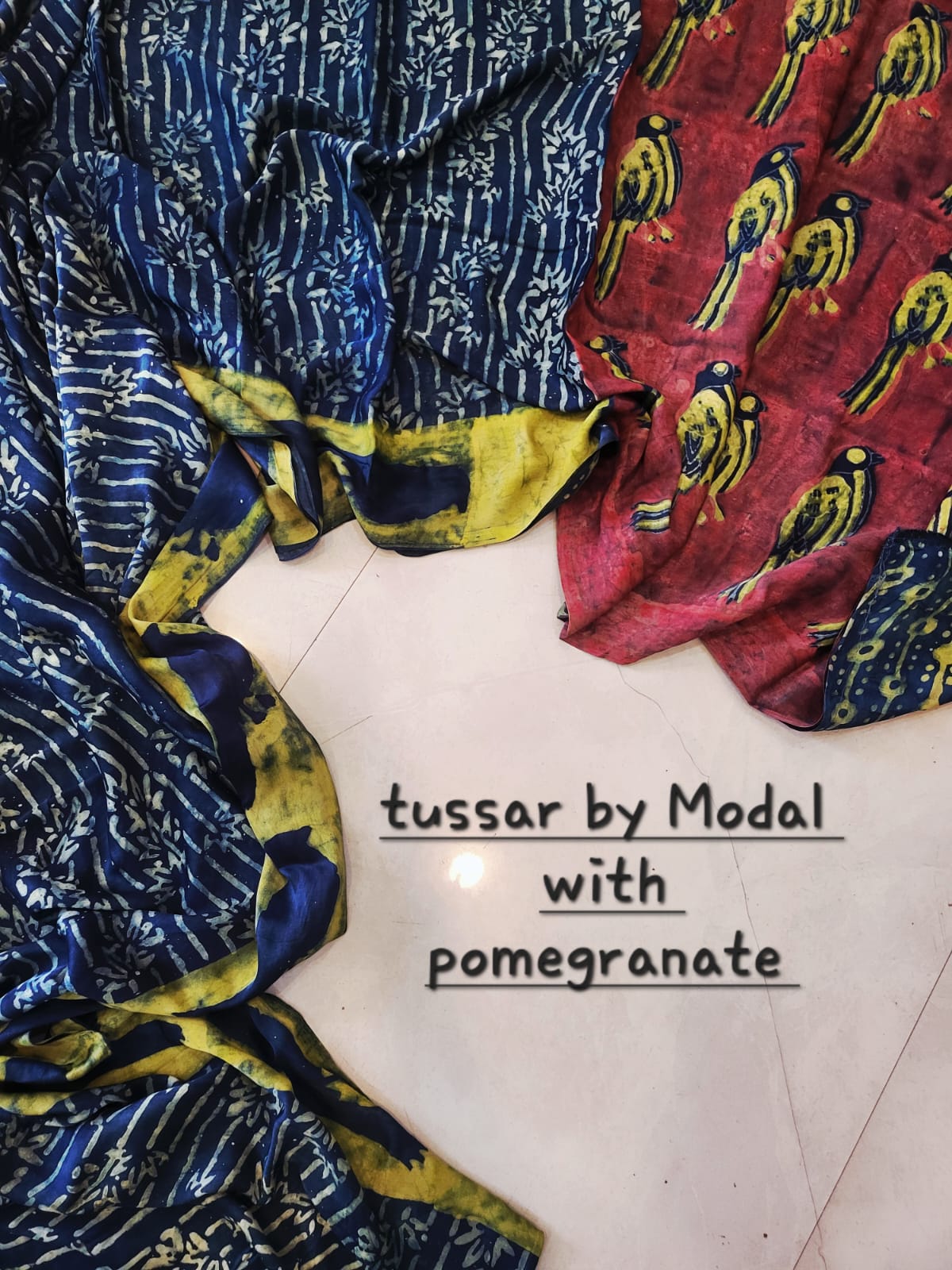 Nashpal Tussar By Modal Silk saree