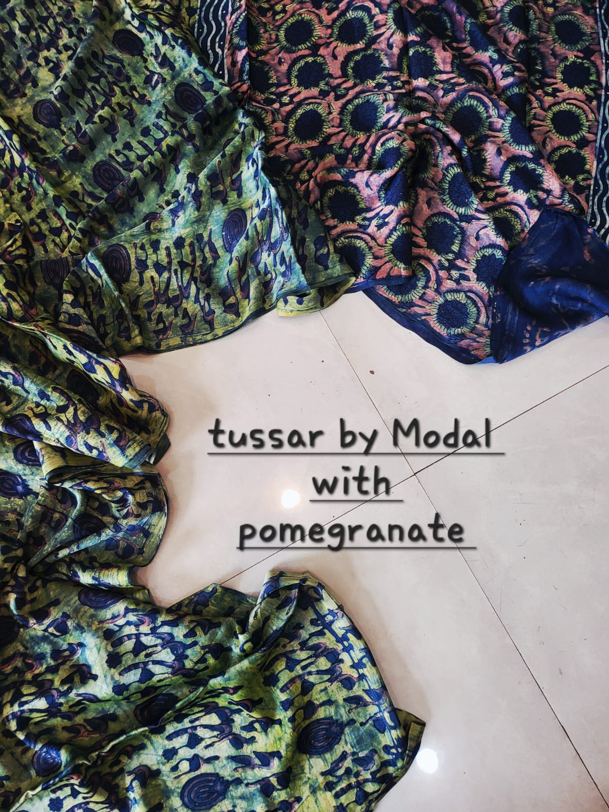 Nashpal Tussar By Modal Silk saree