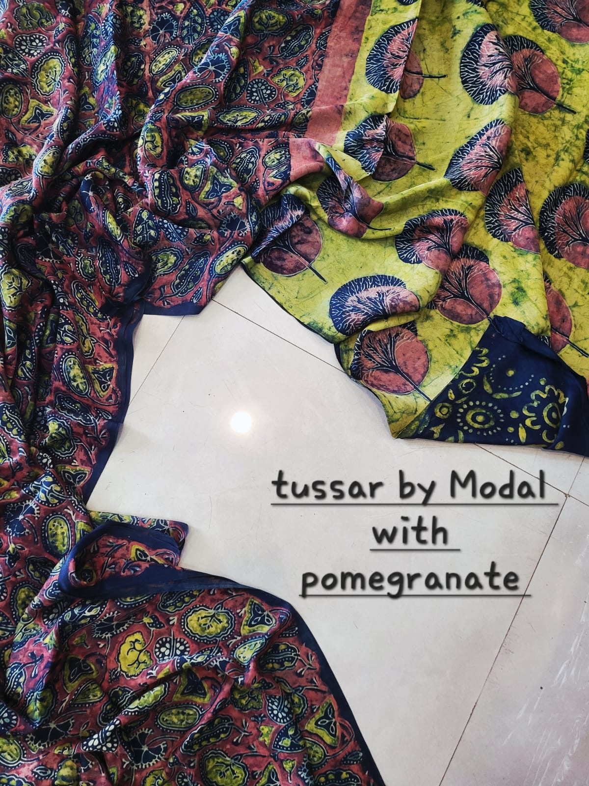 Nashpal Tussar By Modal Silk saree