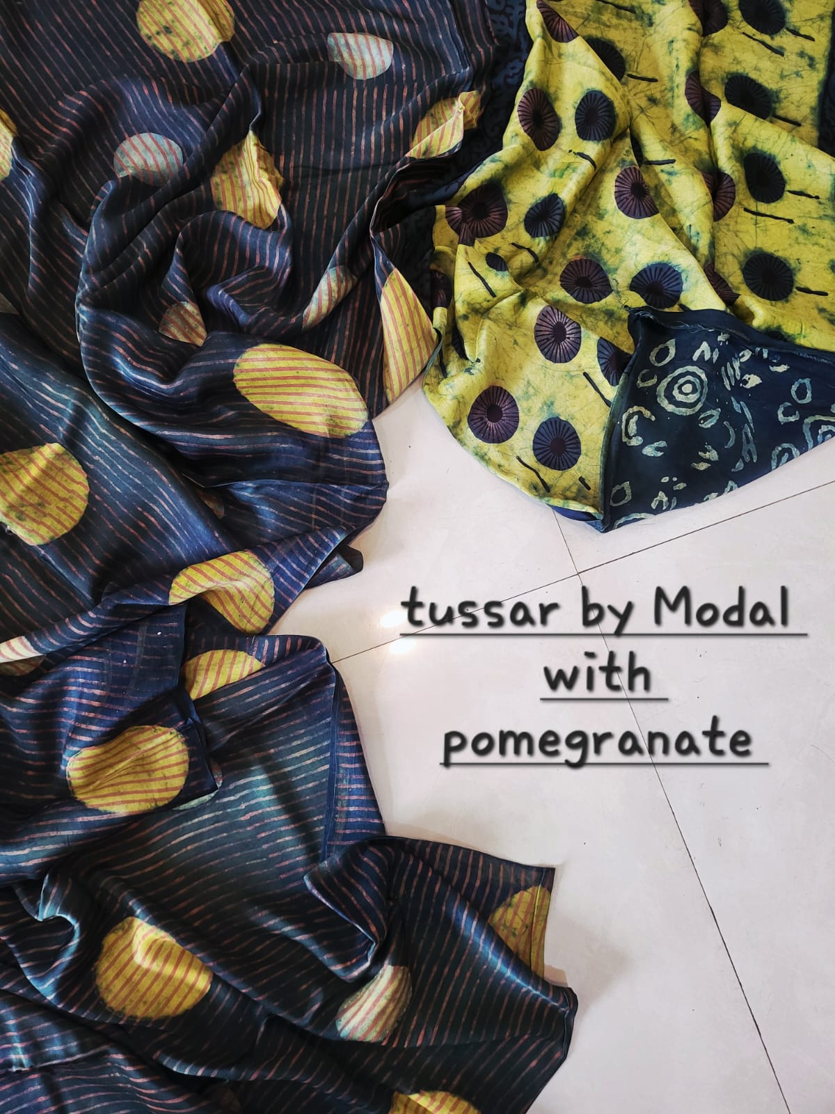 Nashpal Tussar By Modal Silk saree