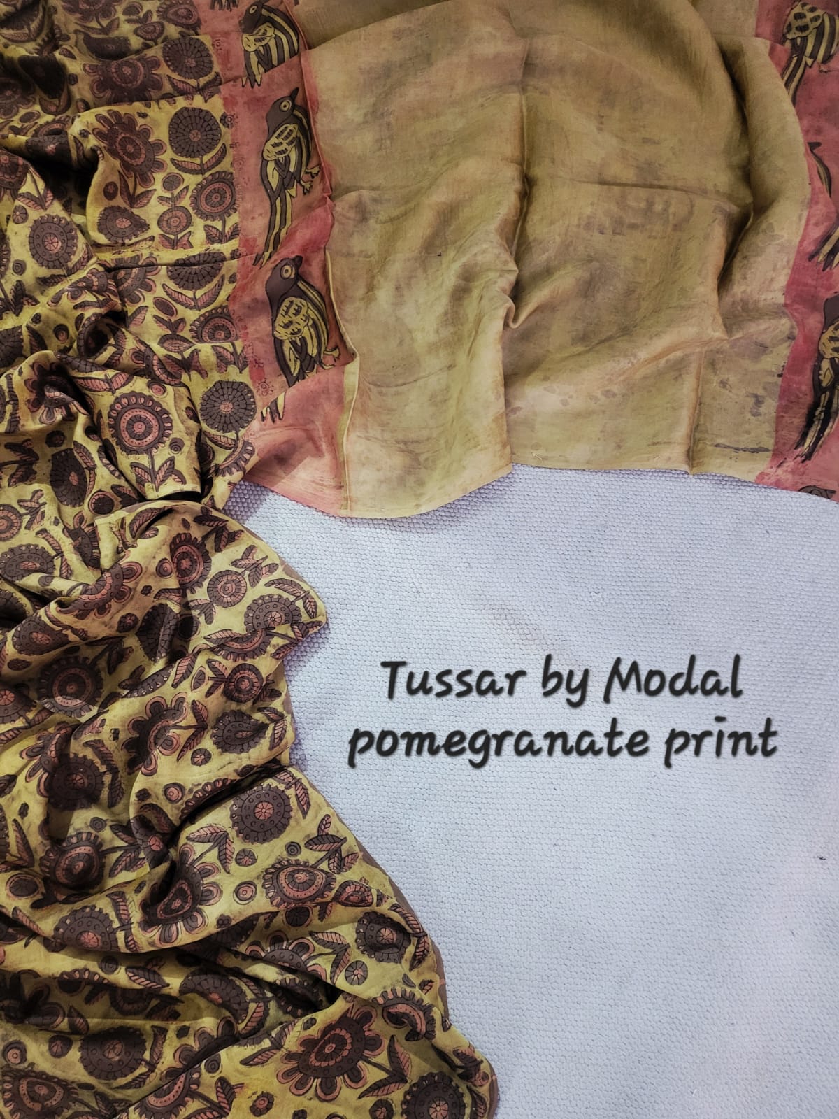 Nashpal Tussar By Modal Silk saree