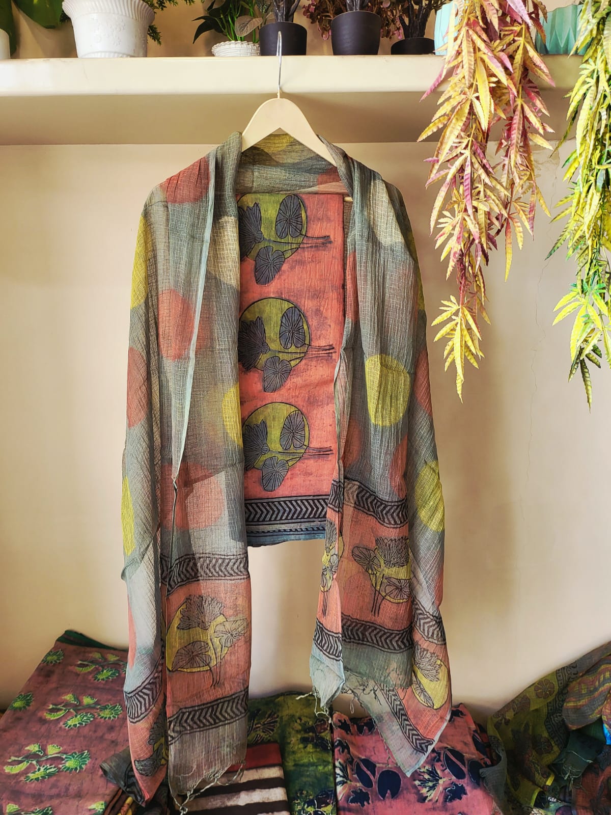 Nashpal kota cotton suits sets